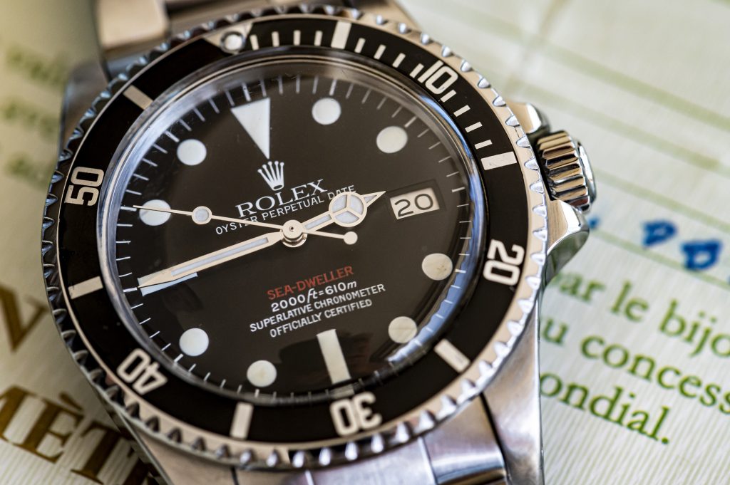 Rolex Sea-Dweller aus einem Uhrenankauf