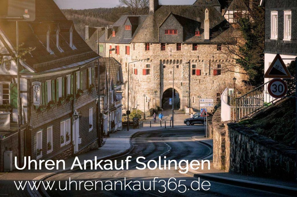 Uhren Ankauf Solingen - das Foto zeigt Schloss Burg